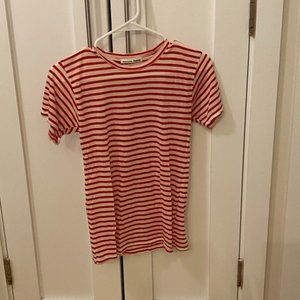 Reformation Red Stripe Tee S
